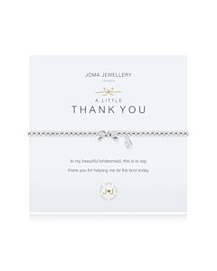 Joma Jewellery - a Little - Thank you Bridesmaid